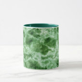 Groene marmertextuur mok (Midden)