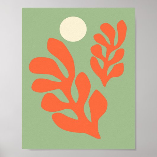 Groene Matisse Poster (Voorkant)