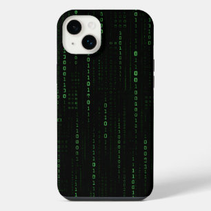 Groene Matrixcode