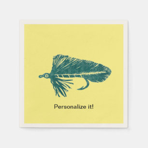 Groene Matuka-wimpel, vliegende visserij, vliegend Servet