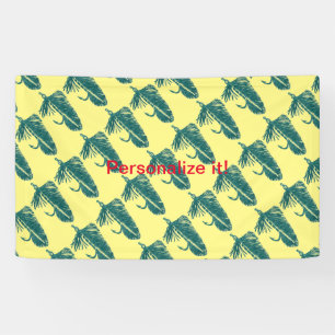 Groene Matuka-wimpel, vliegende visserij, vliegend Spandoek