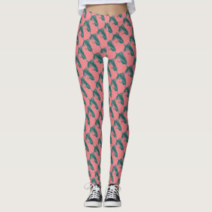 Groene Matuka-wimpelvisserij, vliegende kunst Leggings