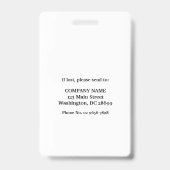 Groene Medische Dokter Leeftijdsgebonden Zorg Beve Badge (Achterkant)