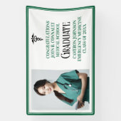 Groene Medische School Foto Afstudeerfeest Spandoek (Verticaal)