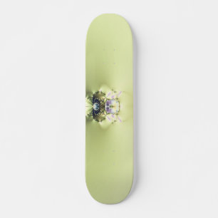 Groene meditatie skateboard