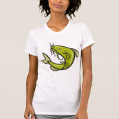 Groene meerval vrouwen T-shirt (Voorkant)