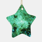 Groene Melkweg Galaxy Keramisch Ornament (Rechts)