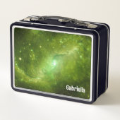 Groene melkweg in de ruimte (Achterkant)