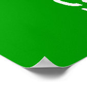 Groene minds groeien op het Poster Muziek (Hoek)