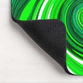 Groene mixkunst muismat (Hoek)