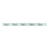 Groene Modern Fringe Lint (Voorkant)