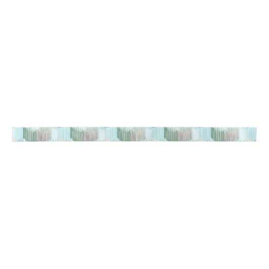Groene Modern Fringe Lint (Voorkant)