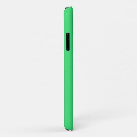 Groene moderne aangepaste naam Case-Mate iPhone case (Achterkant/rechts)