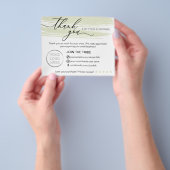 Groene moderne online winkel Kleine Onderneming Da Flyer (Hand)