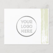 Groene moderne online winkel Kleine Onderneming Da Flyer (Achterkant)