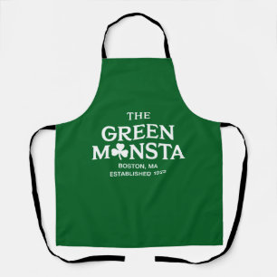 Groene Monsta Boston Green Monstah Honkbal Cadeau Schort