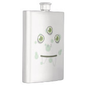 Groene monster Face Flask Flacon (Rechts)