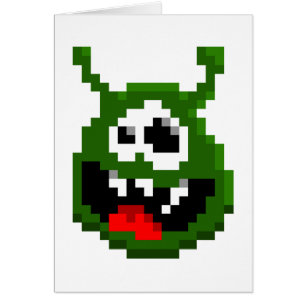 Groene monster - Pixel Art