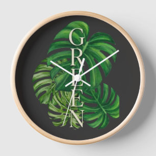 Groene Monstera Bladeren