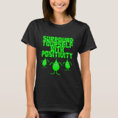 Groene monsters t-shirt (Voorkant)