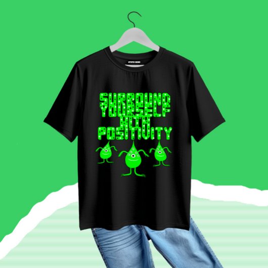Groene monsters t-shirt