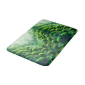 Groene mos badmat (Gekanteld)