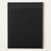 Groene Mos Esthetisch Dagelijks Minimalistisch Wel Planner (Achterkant)