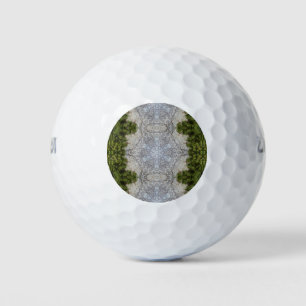 Groene Mos & Natuur Earth Art Golfballen