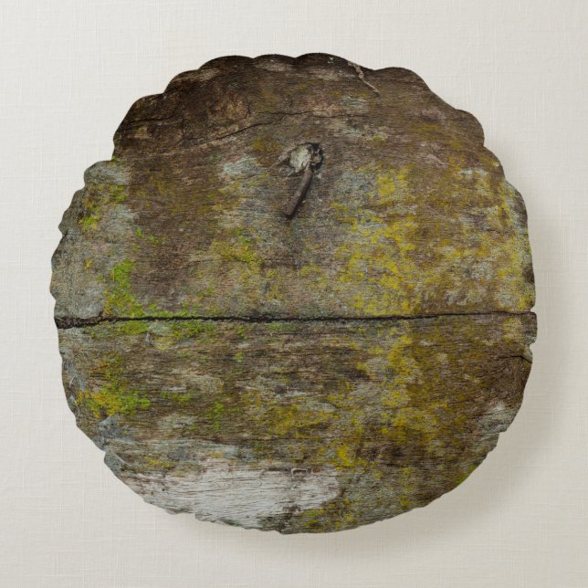 Groene mos textuur en achtergrond. abstract, leven rond kussen (Voorkant)