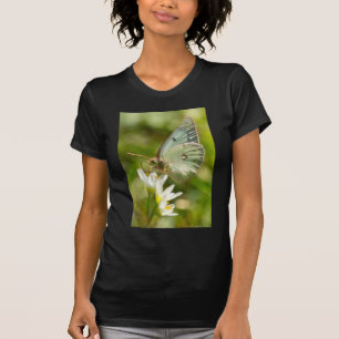 Groene Mot op Valse Knoflook Kleding en Geschenken T-shirt