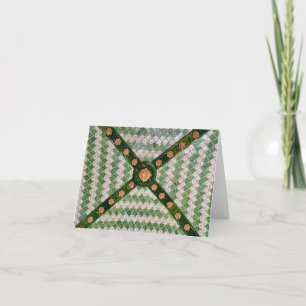 Groene Mozaïek Sant Pau Barcelona Bedankkaart