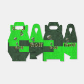 Groene mozaïekGolf-clubs, fortuinfort Bedankdoosjes (Uitgevouwen)