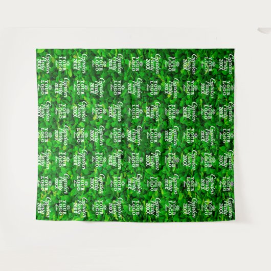 Groene Muur Tuinfeest Achtergrond Step en Repeat Wandkleed (Voorkant (horizontaal))