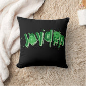 Groene naam Jayden, Kussen (Deken)