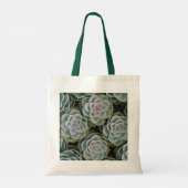 Groene Natuur Succulent Plant Tote Bag (Achterkant)