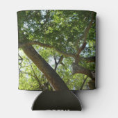 Groene natuur van de plataan blikjeskoeler (Achterkant)