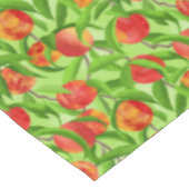 Groene nectarines tafelkleed (Gekanteld)