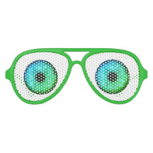 Groene Neon Purim Ogen