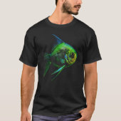 Groene Neon Tetra vis Grafische T - shirts voor Ma (Voorkant)