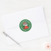 Groene Noordpool Levering sticker (Envelop)