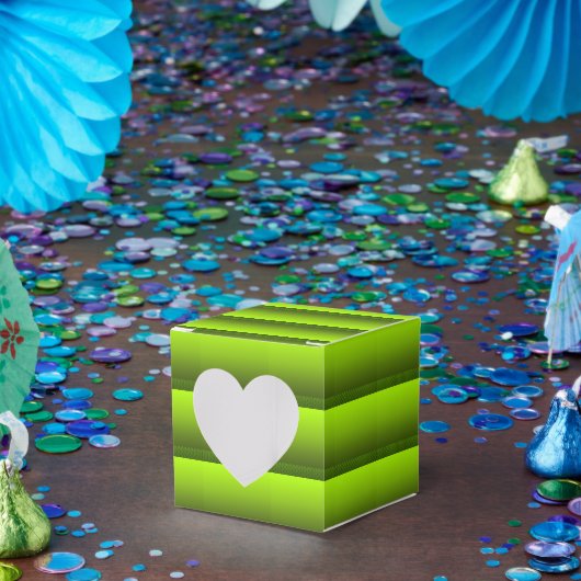 Groene olie bedankdoosjes (Feest)