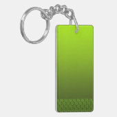 Groene olie sleutelhanger (Voorkant Links)