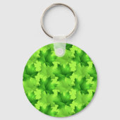 Groene olievlek Sleutelhanger (Achterkant)