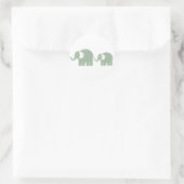 Groene Olifant Stickers (Tas)