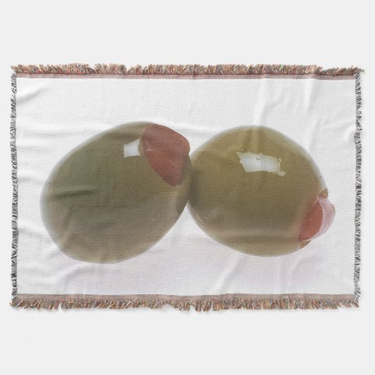 Groene olijven deken (Voorkant)