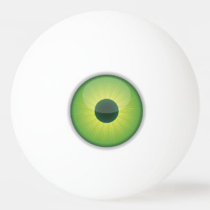 Groene Oog Ping Pong Bal Oogbollen Pingpongballen