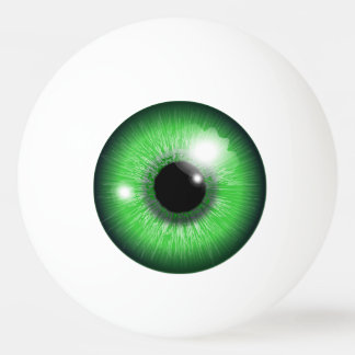 Groene Oog Pingpongbal Pingpongballen