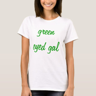 groene ooghoute t-shirt