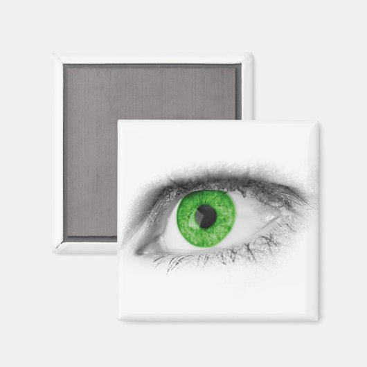 groene oogmagneet magneet (Voorkant / Achterkant)