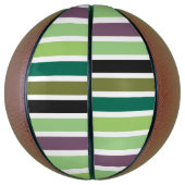 Groene Paarse Black Hues Basketbal (Verticaal)